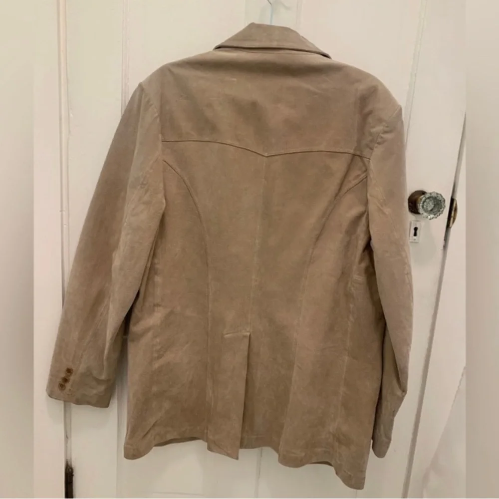 Scully Tan Suede Blazer - Picture 4 of 5